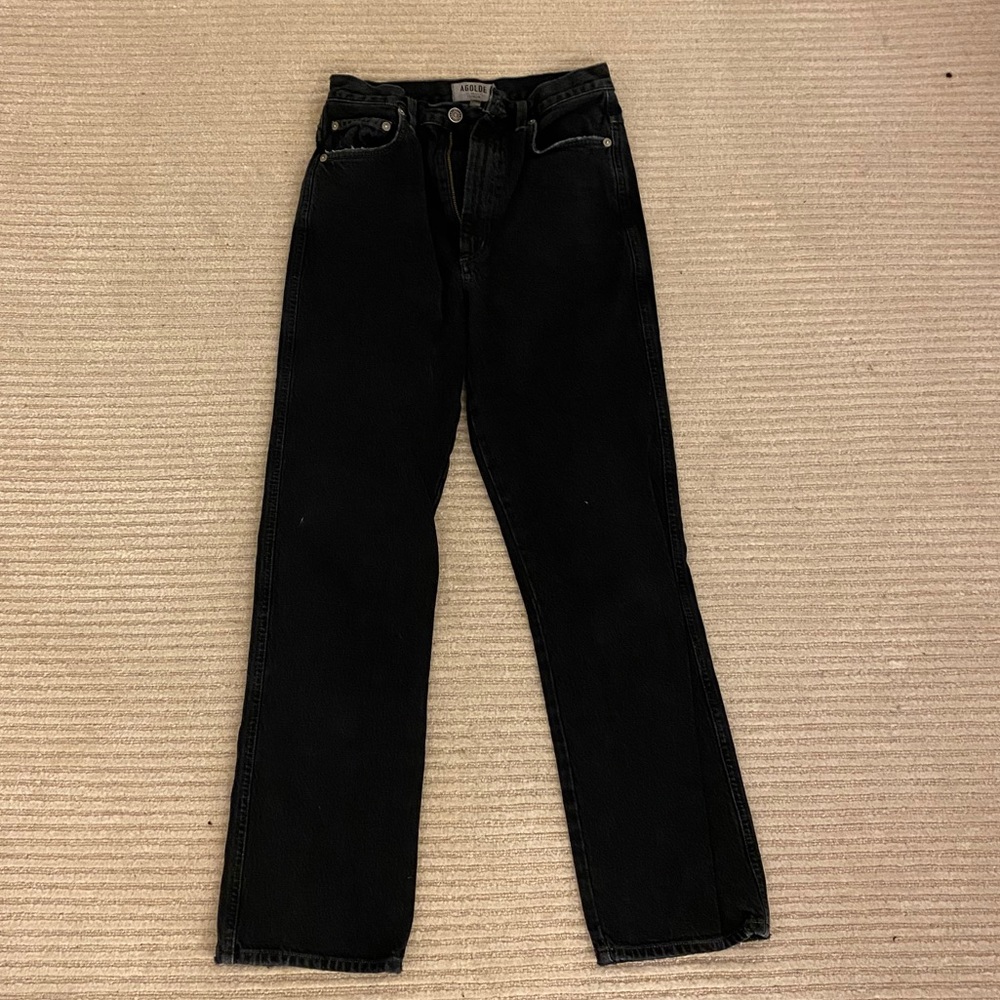 Agolde black jeans - size 26